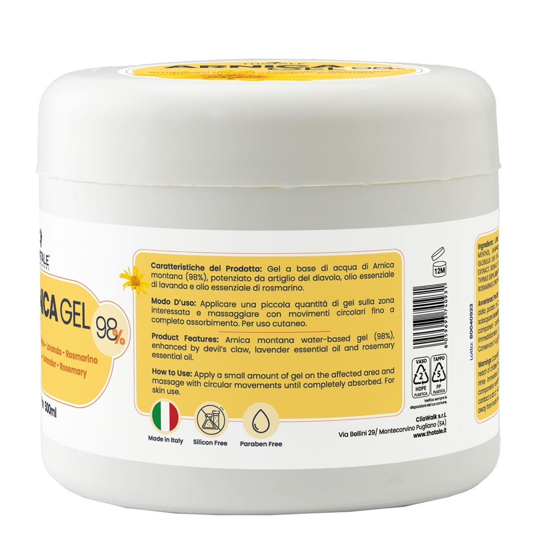 THOTALE ARNICA GEL 98% EX FT